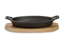 ECHTWERK Servierpfanne Big schwarz Eisen B/H/L: ca. 12x4,5x22 cm