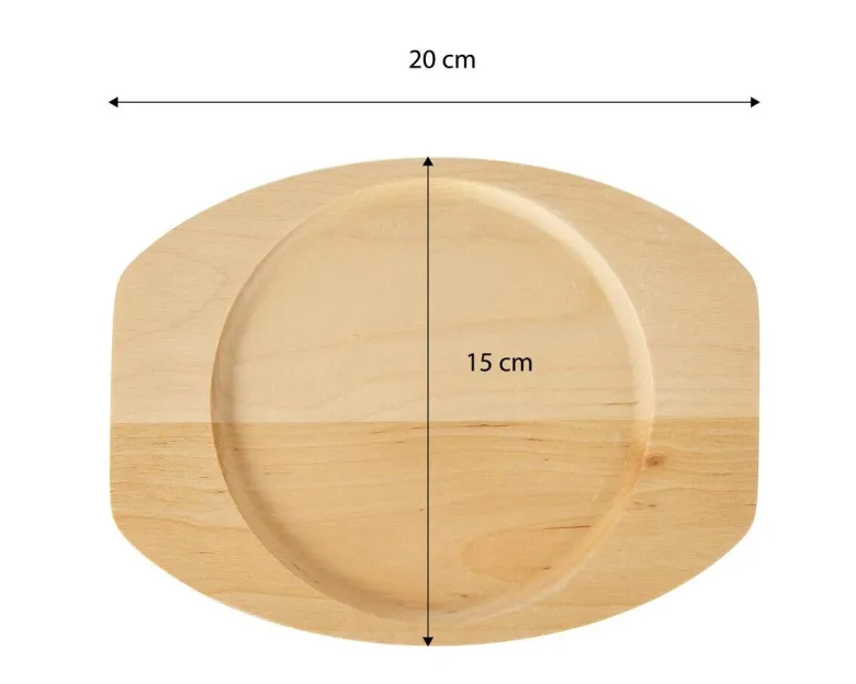 ECHTWERK Servierpfanne schwarz Eisen B/H/L: ca. 15,8x4,7x25,4 cm