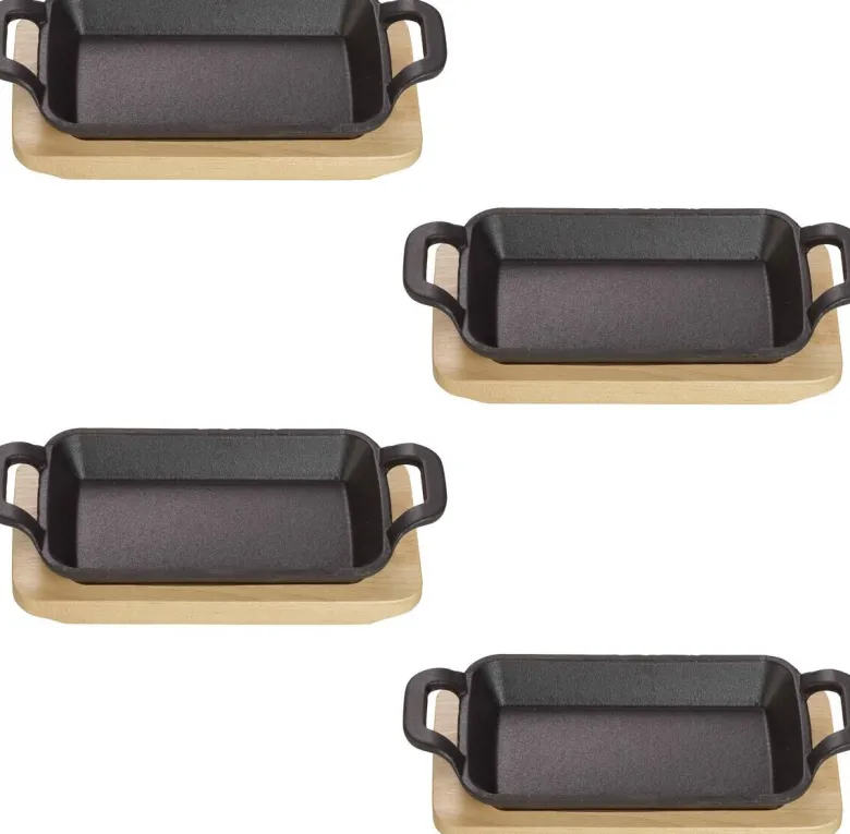 ECHTWERK Servierpfanne schwarz Eisen B/H/L: ca. 10x4x20 cm