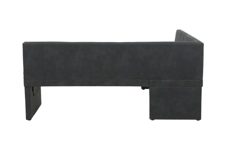 Eckbank Melanie anthrazit Vintage Optik B/H/T: ca. 140x90x200 cm