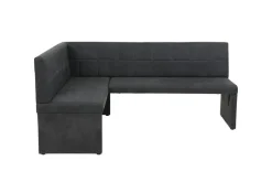 Eckbank Melanie anthrazit Vintage Optik B/H/T: ca. 140x90x200 cm