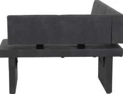 Eckbank PIA I grau Vintage Optik B/H/T: ca. 168x86x128 cm
