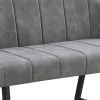 Eckbank Sven grau B/H/T: ca. 187x81,5x155 cm