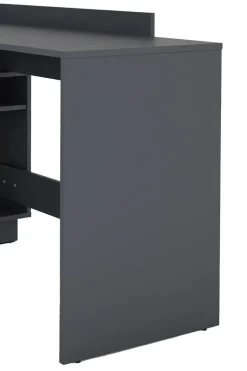 Eckschreibtisch BELFAST anthrazit B/H/T: ca. 129x83,5x105 cm