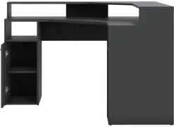 Eckschreibtisch Zocker anthrazit B/H/T: ca. 139x90x139 cm