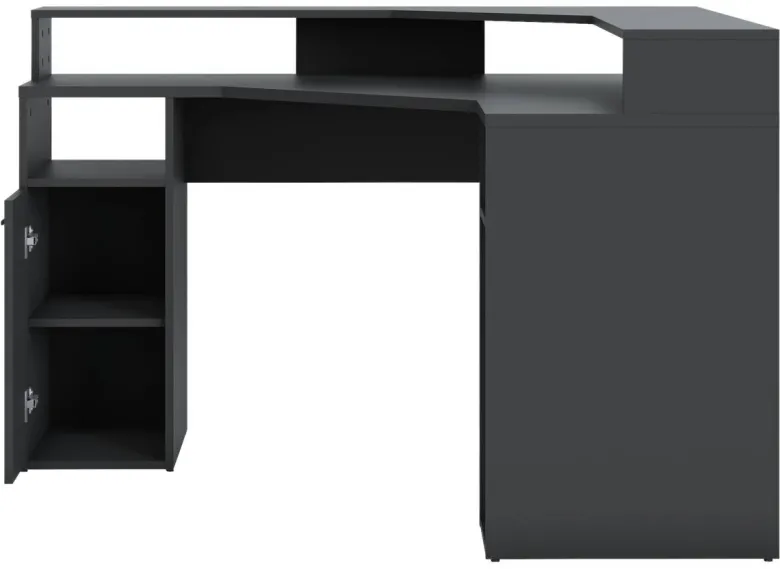Eckschreibtisch Zocker anthrazit B/H/T: ca. 139x90x139 cm