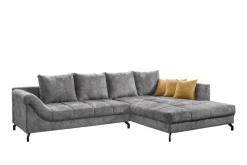 Ecksofa grau Microfaser B/H/T: ca. 306x92x203 cm
