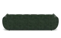Ecksofa grün Microfaser B/H/T: ca. 280x81x178 cm