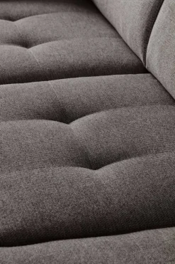 Ecksofa mit Bettfunktion braun Flachgewebe B/H/T: ca. 280x96x238 cm