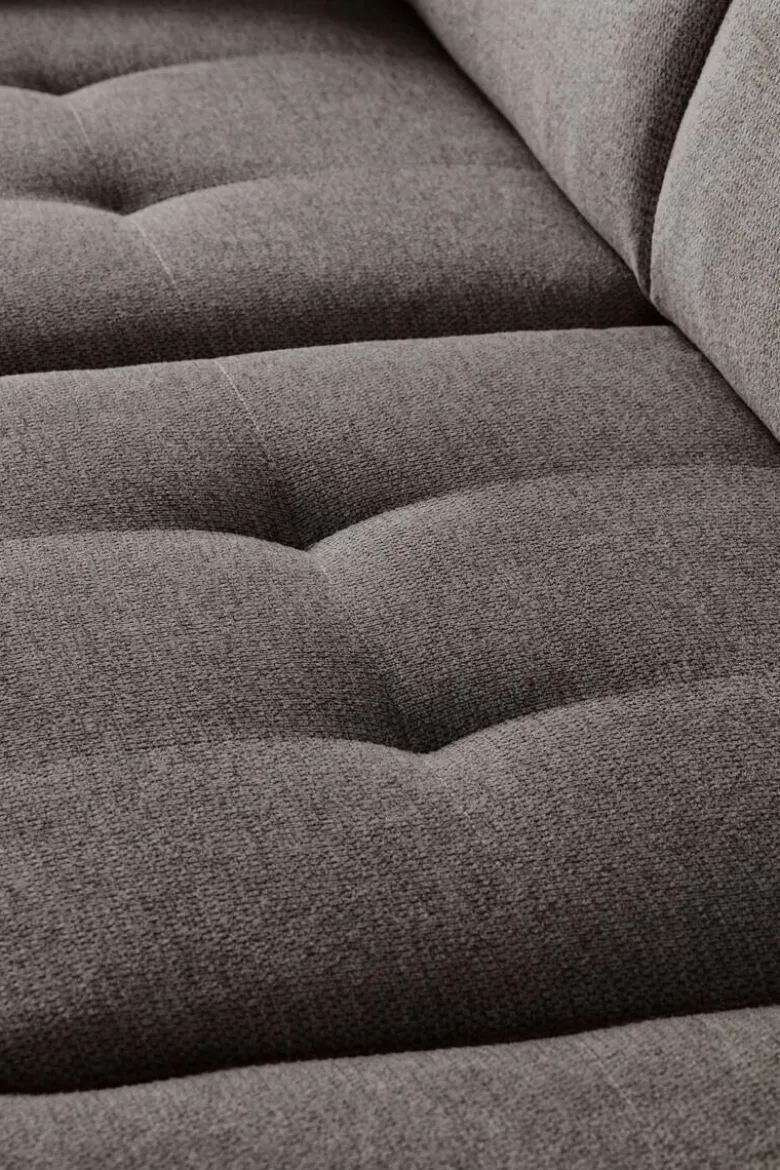 Ecksofa mit Bettfunktion braun Flachgewebe B/H/T: ca. 280x96x238 cm