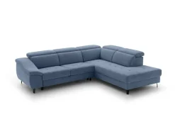 Ecksofa mit Bettfunktion Ocean Flachgewebe B/H/T: ca. 280x96x238 cm