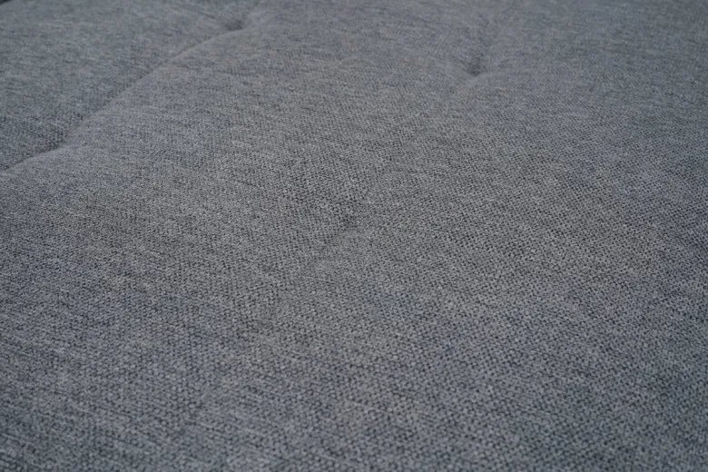 Ecksofa mit Bettfunktion und Bettkasten grau Microfaser B/H/T: ca. 235x90x159 cm