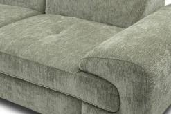 Ecksofa mit Bettfunktion und Bettkasten mint Microfaser B/H/T: ca. 256x73x202 cm