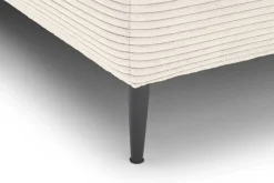 Ecksofa mit Bettfunktion und Bettkasten natur Polyester B/H/T: ca. 191x92x106 cm