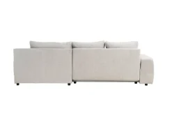 Ecksofa mit Bettfunktion und Bettkasten Lorenz taupe Microfaser B/H/T: ca. 284x74x180 cm