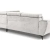 Ecksofa mit Bettfunktion und Bettkasten natur Microfaser B/H/T: ca. 274x82x231 cm