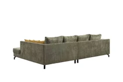 Ecksofa olive Microfaser B/H/T: ca. 306x92x203 cm