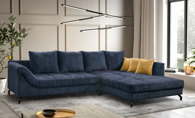 Ecksofa olive Microfaser B/H/T: ca. 306x92x203 cm