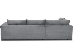 Ecksofa stone Microfaser B/H/T: ca. 318x92x227 cm