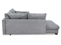 Ecksofa stone Microfaser B/H/T: ca. 318x92x227 cm