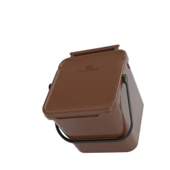 Eco-Logico Abfalleimer braun B/H/L: ca. 24x20,5x23,7 cm
