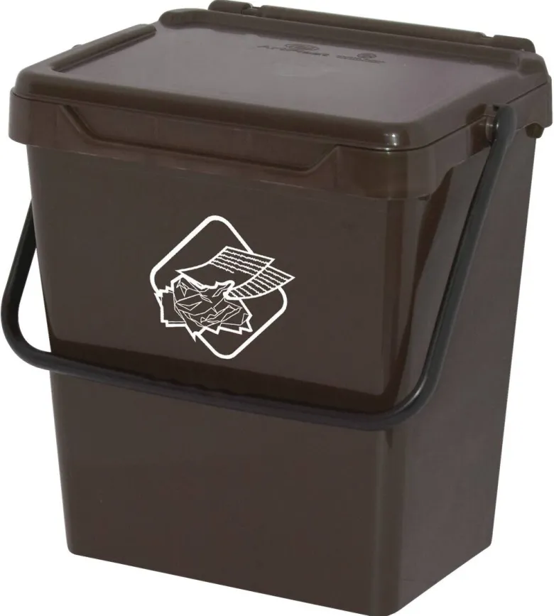 Eco-Logico Eimer braun Polypropylen B/H/L: ca. 30,5x39x40 cm