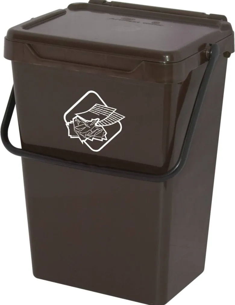 Eco-Logico Eimer braun Polypropylen B/H/L: ca. 30,5x51x40 cm