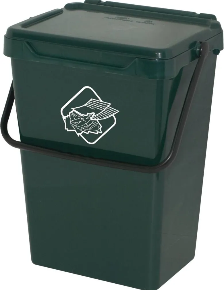 Eco-Logico Eimer grün Polypropylen B/H/L: ca. 30,5x51x40 cm