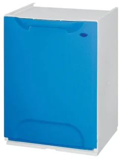 Eco-Logico Mülltrenner blau B/H/L: ca. 29x47x34 cm