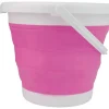 Eimer pink Kunststoff B/H/L: ca. 25x31,5x31,5 cm