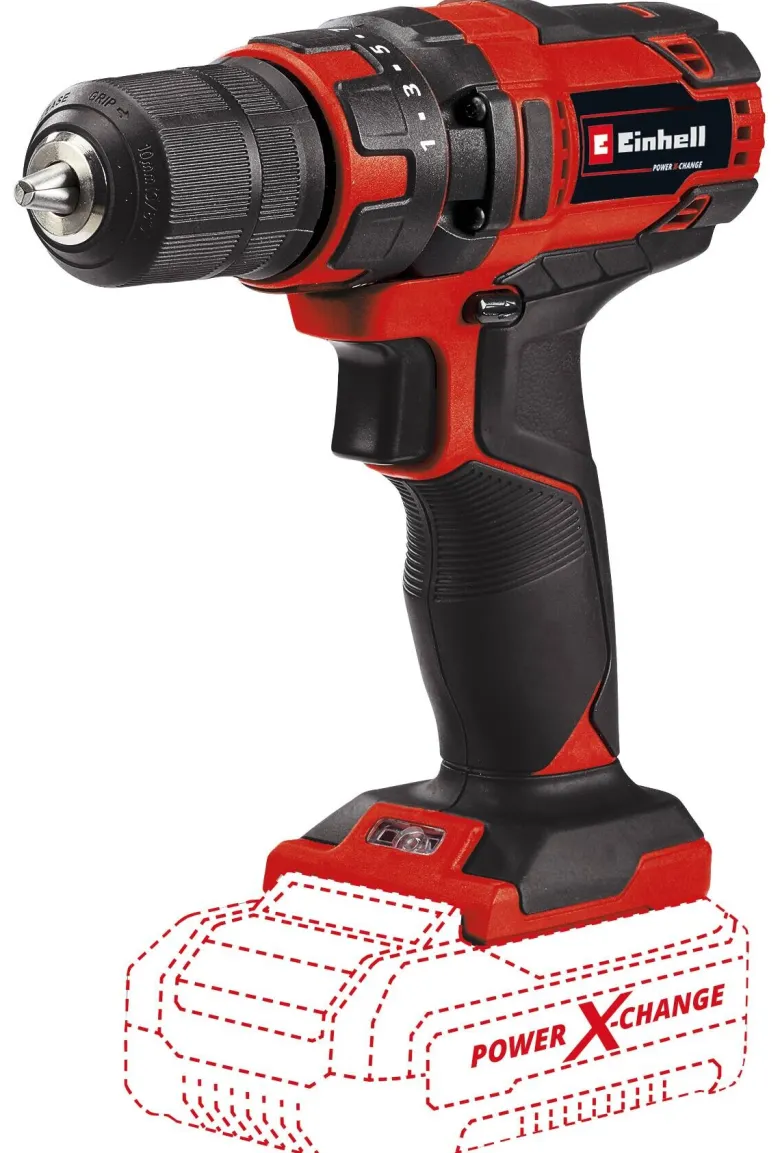 Einhell Classic Akku-Bohrschrauber TC-CD 18/35 Li-Solo ca. 18 V