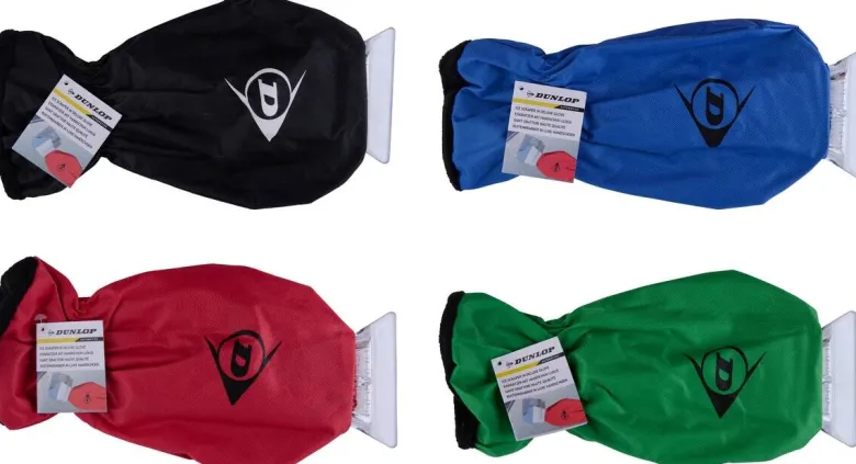 Eiskratzer Handschuh sortiert