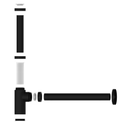 Eisl Design-Siphon schwarz