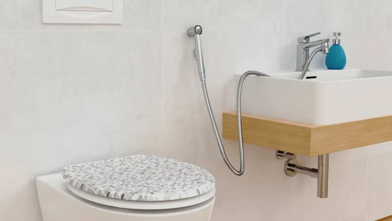 Eisl Waschbeckenbrause-Set Chrom B/H/L: ca. 3,3x18x150 cm