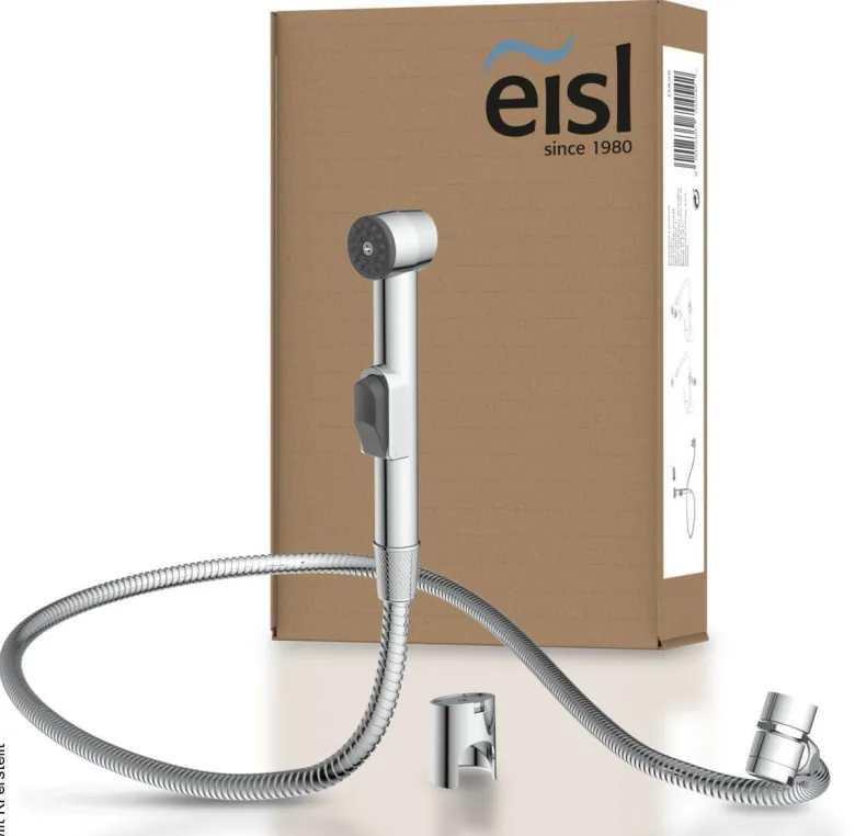 Eisl Waschbeckenbrause-Set Chrom B/H/L: ca. 3,3x18x150 cm