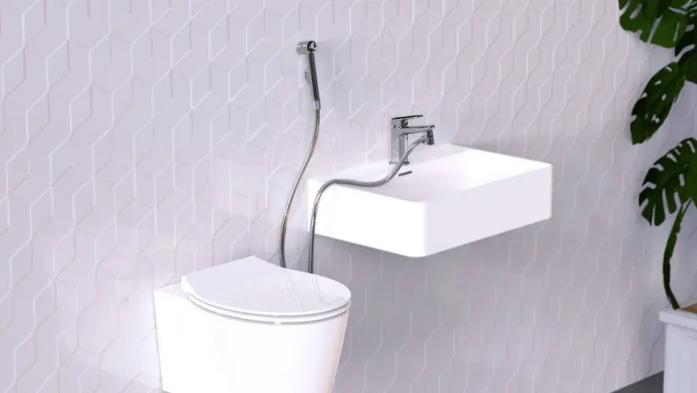 Eisl Waschbeckenbrause-Set Chrom B/H/L: ca. 3,3x18x150 cm