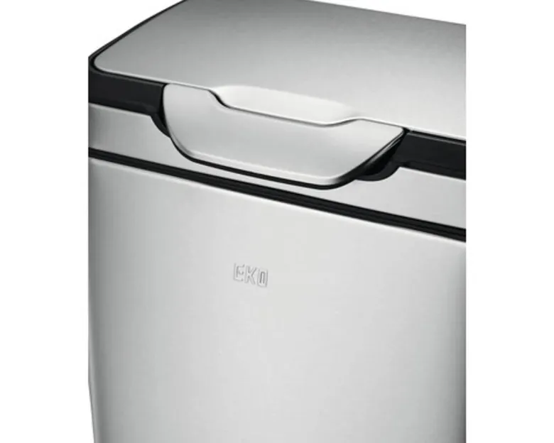 EKO Mülleimer silber B/H: ca. 29x67,4 cm