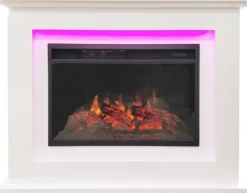 Elektrischer-Kamin BG00672 weiß B/H/L: ca. 100x82,5x27 cm ca. 2000 W