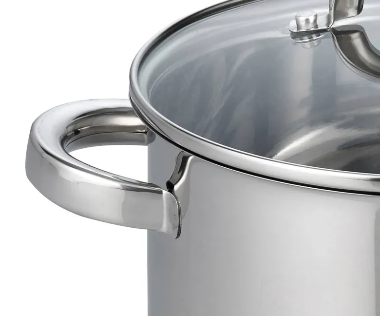 ELO Basic Fleischtopf silber Edelstahl D: ca. 24 cm