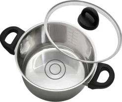 ELO Basic Fleischtopf silber Edelstahl D: ca. 20 cm