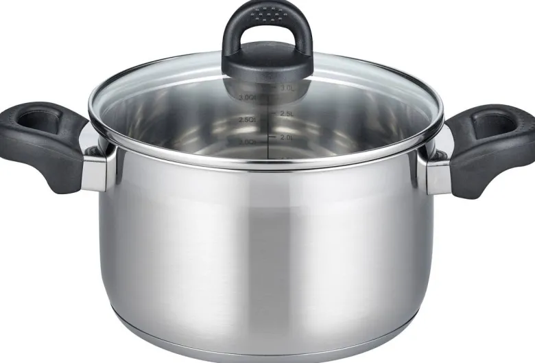 ELO Basic Fleischtopf silber Edelstahl D: ca. 20 cm