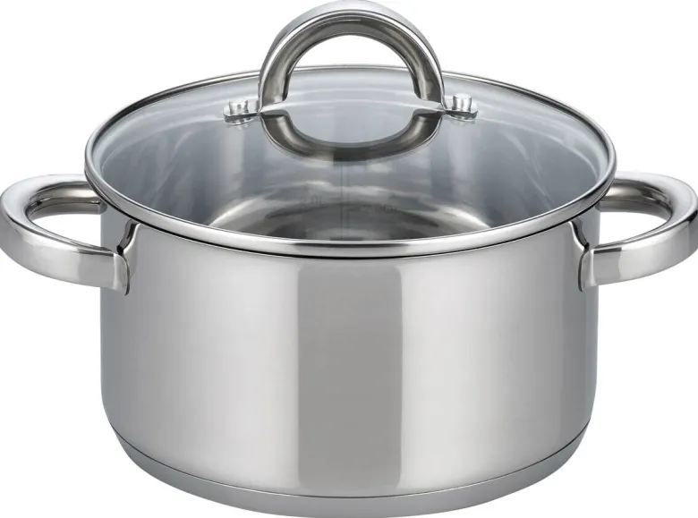 ELO Basic Fleischtopf silber Edelstahl D: ca. 20 cm