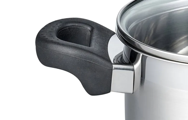 ELO Basic Fleischtopf silber Edelstahl D: ca. 24 cm