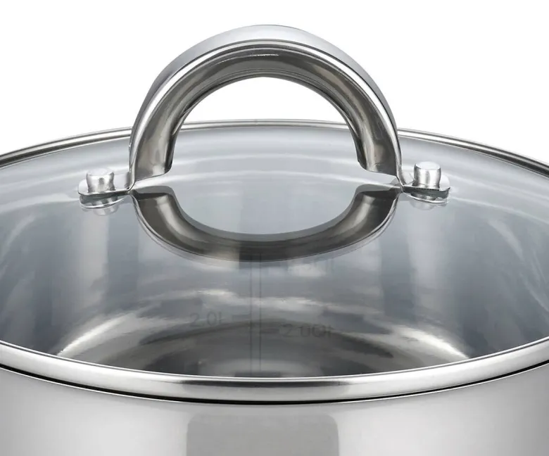 ELO Basic Fleischtopf silber Edelstahl D: ca. 16 cm