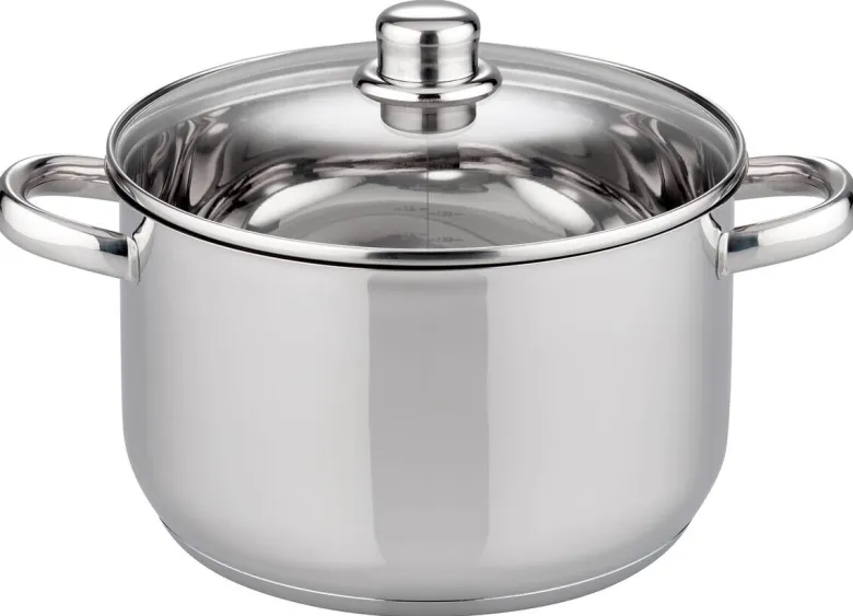 ELO Basic Topfset silber Edelstahl 5 tlg.