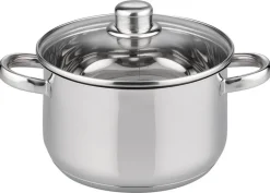 ELO Basic Topfset silber Edelstahl 5 tlg.