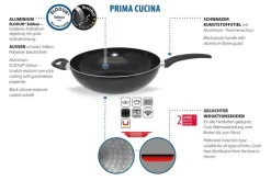 ELO Basic Wokpfanne schwarz Aluminium D: ca. 32 cm