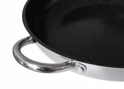 ELO Bratpfanne silber Edelstahl H/D: ca. 6x32 cm