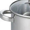 ELO Fleischtopf silber Edelstahl D: ca. 20 cm
