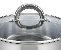 ELO Fleischtopf silber Edelstahl D: ca. 20 cm